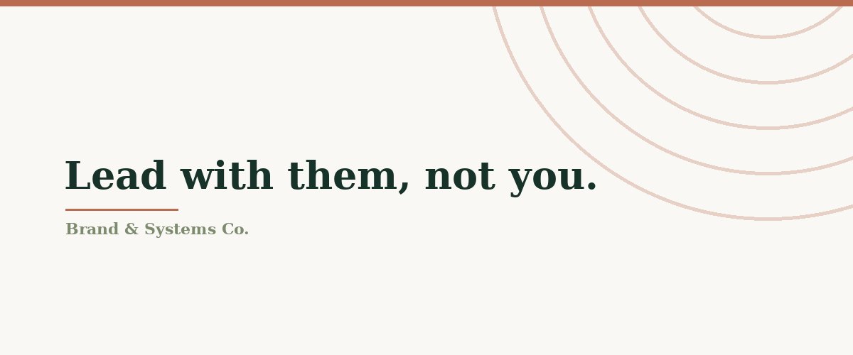 Your Website Is Not About You